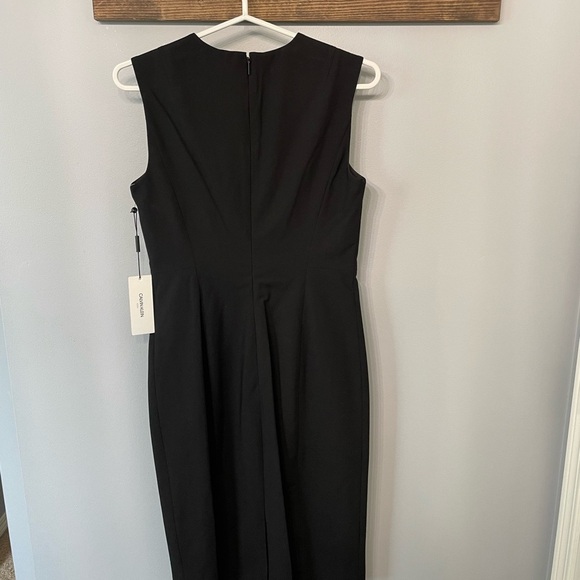 NEW Calvin Klein Sleeveless Black colored Sheath Dress size 2 - Picture 4 of 7